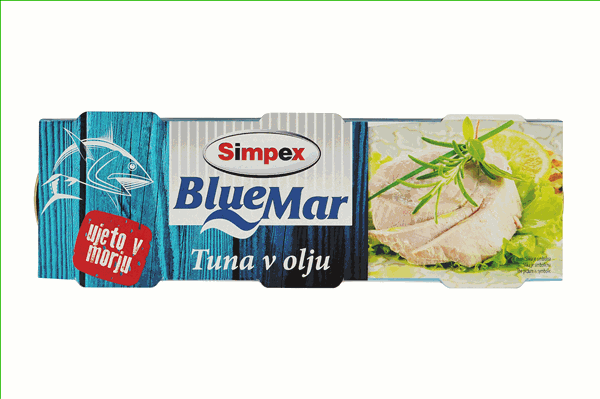 TUNA V RASTLINSKEM OLJU 3X80g  ART 1222