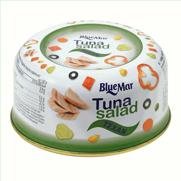 TUNA Z ZELENJAVO TEXAN 280g ART 1225